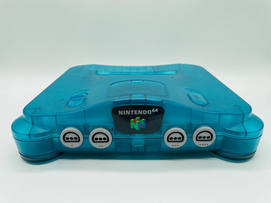 Nintendo 64 Clear Blue/Blau