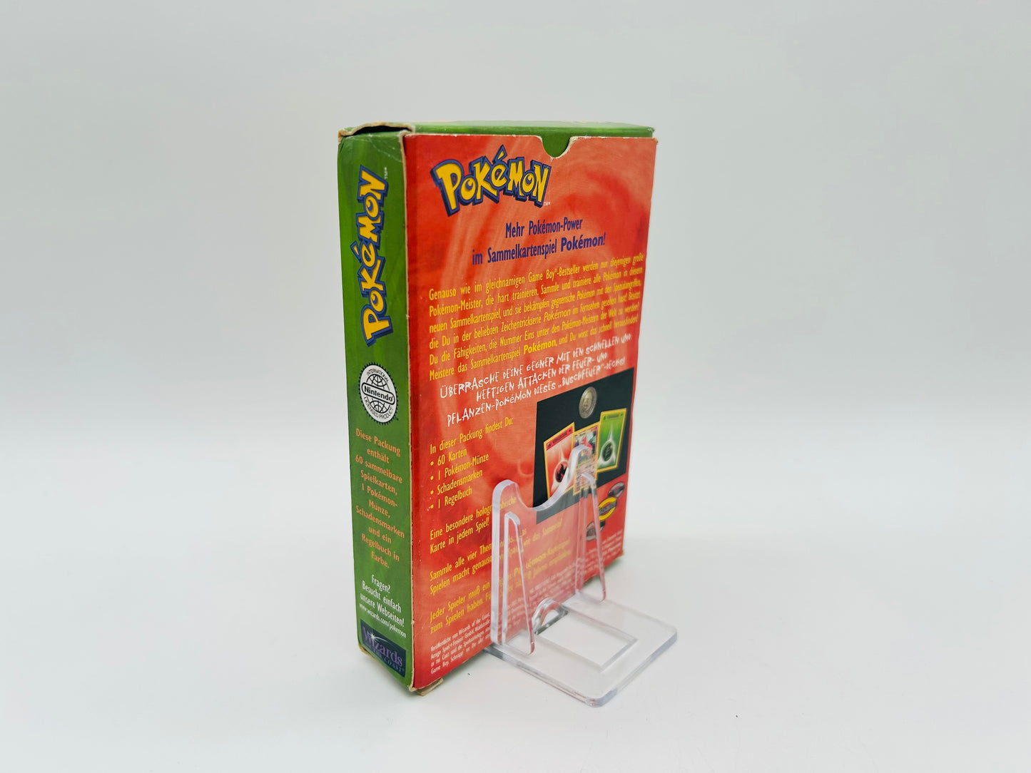 Pokémon Basis/Base Set Buschfeuer/Brushfire Themendeck [DEU] / [Leer]