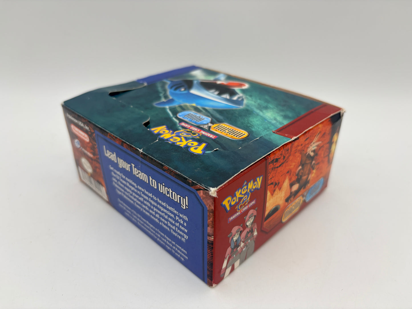 Pokémon EX Team Magma vs Team Aqua Set/Display [Englisch / Leer] + Acryl-Case