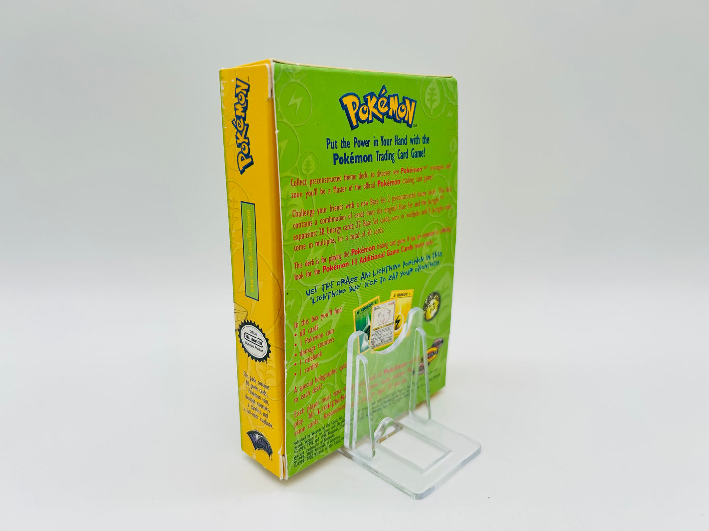 Pokémon Basis/Base Set 2 Lightning Bug Themendeck [ENG] / [Leer]