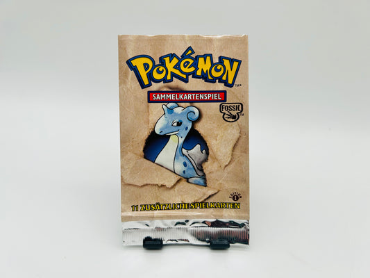 Pokémon Fossil 1. Edition Booster Lapras [DEU] / [Leer]