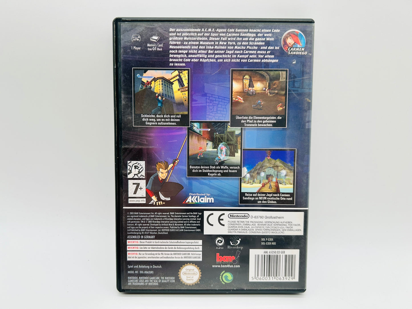 Carmen Sandiego: Das Geheimnis der gestohlenen Trommeln [Gamecube]