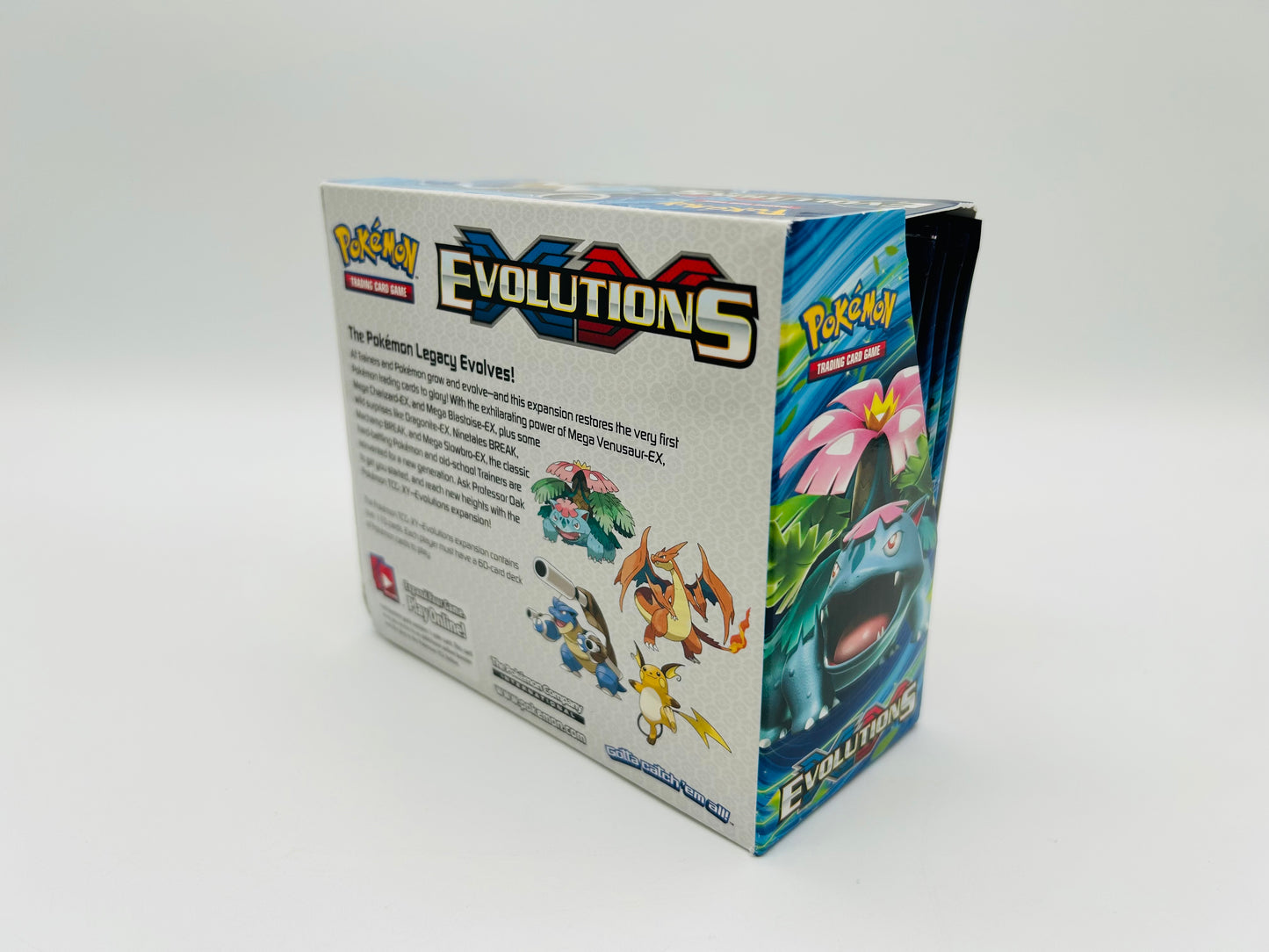 Pokémon XY Evolution Set/Display + Booster [ENG] / [Leer] + Acryl-Case