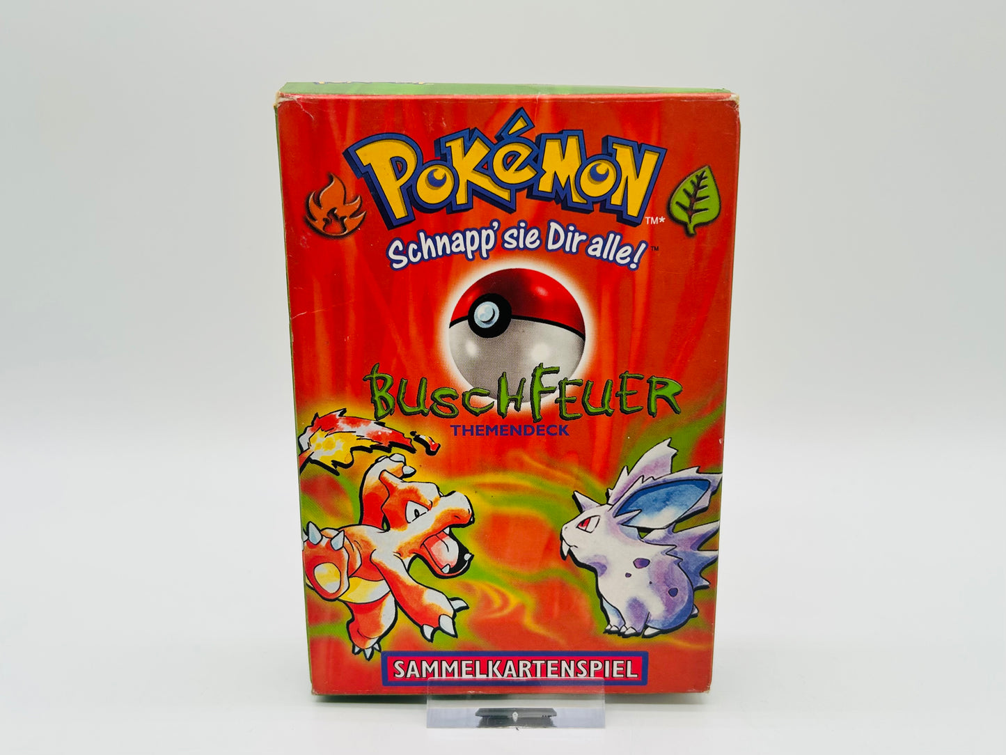 Pokémon Basis/Base Set Buschfeuer/Brushfire Themendeck [DEU] / [Leer]