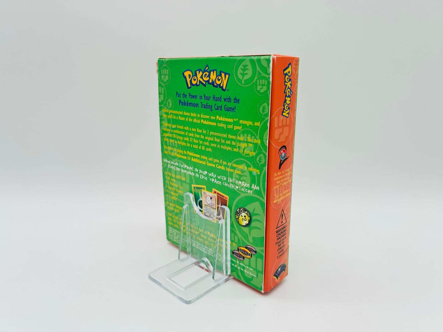 Pokémon Basis/Base Set 2 Grass Chopper Themendeck [ENG] / [Leer]