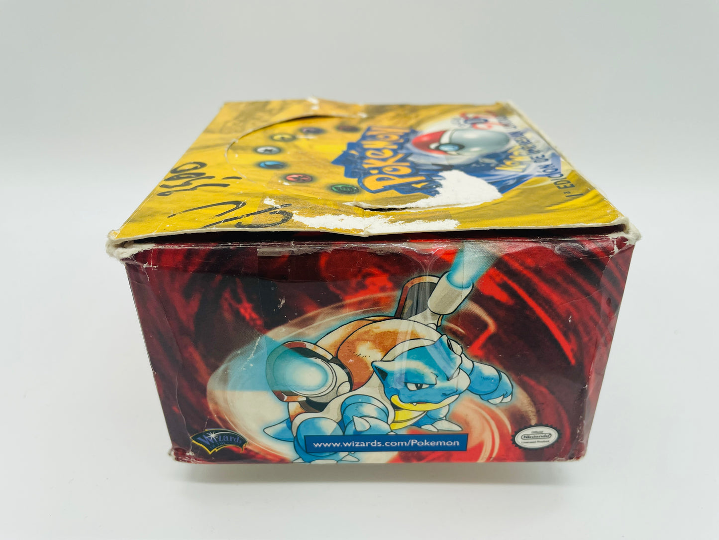 Pokémon Basis/Base Set 1. Edition Display [SPA] / [Leer] + Acryl-Case