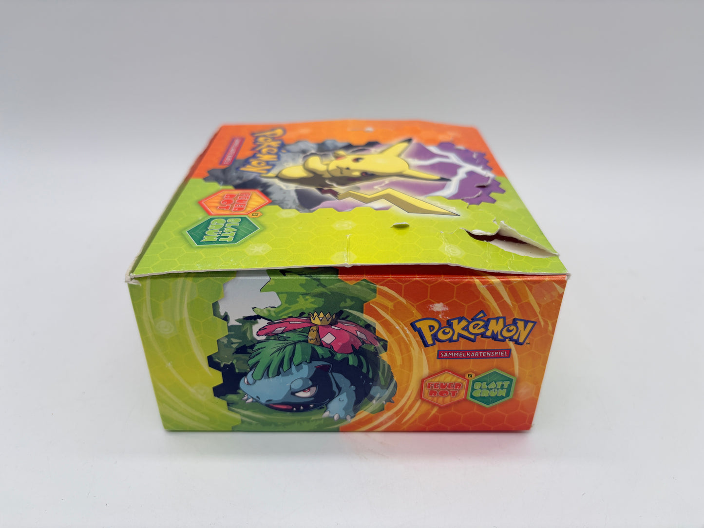 Pokémon EX Feuerrot & Blattgrün Set/Display [Deutsch / Leer] + Acryl-Case