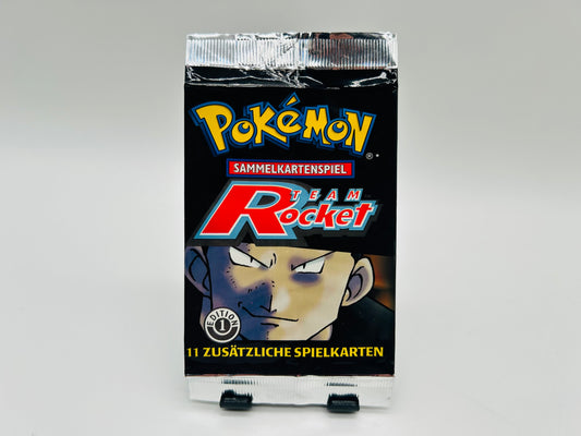 Pokémon Team Rocket 1. Edition Booster Der Boss [DEU] / [Leer]