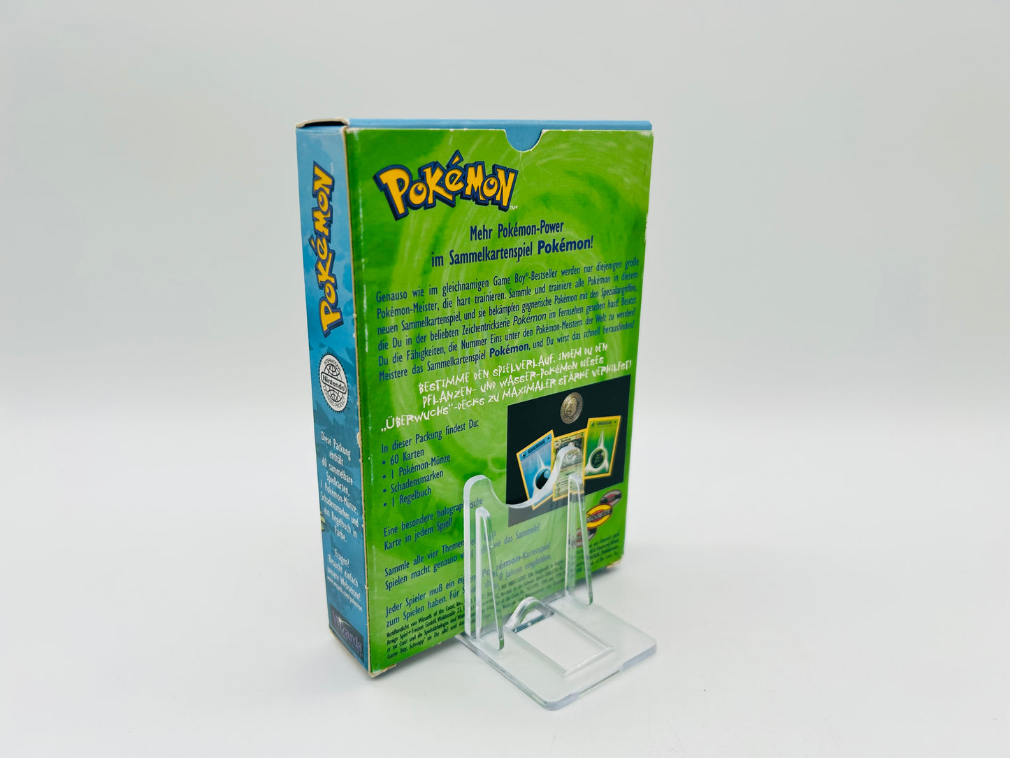 Pokémon Basis/Base Set Überwuchs/Overgrowth Themendeck [DEU] / [Leer]