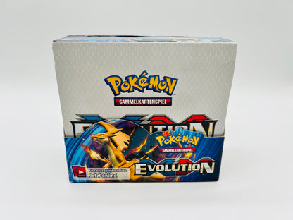 Pokémon XY Evolution Set/Display + Booster [DEU] / [Leer] + Acryl-Case