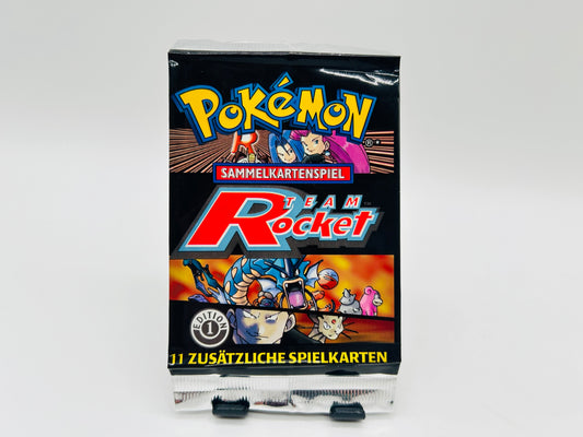 Pokémon Team Rocket 1. Edition Booster [DEU] / [Leer]