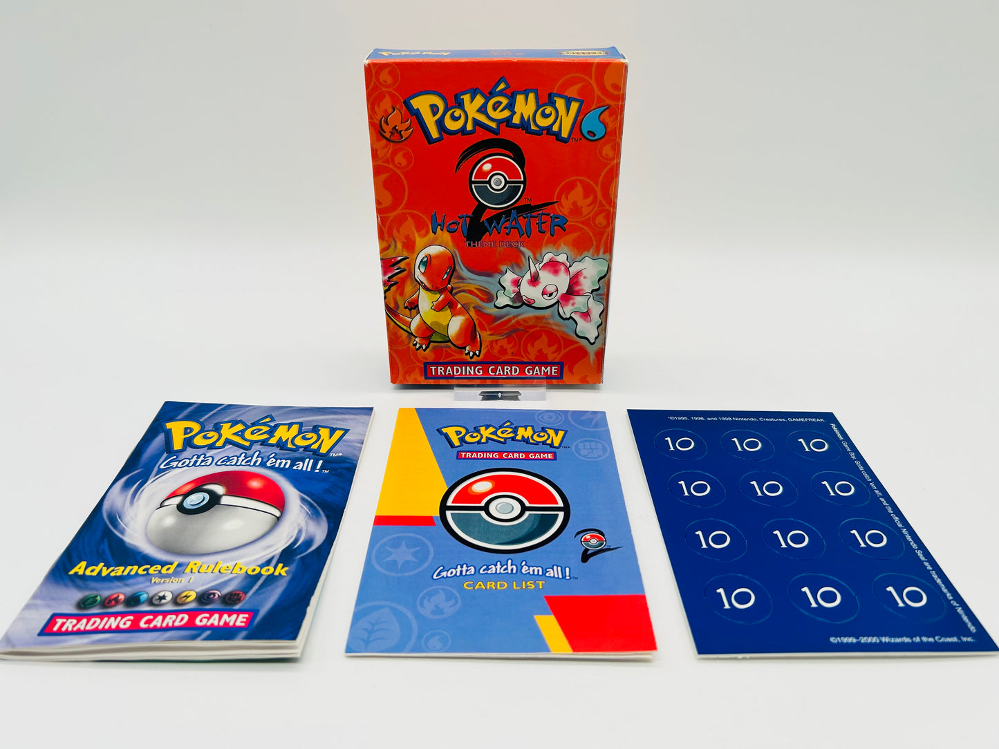 Pokémon Basis/Base Set 2 Hot Water Themendeck [ENG] / [Leer]