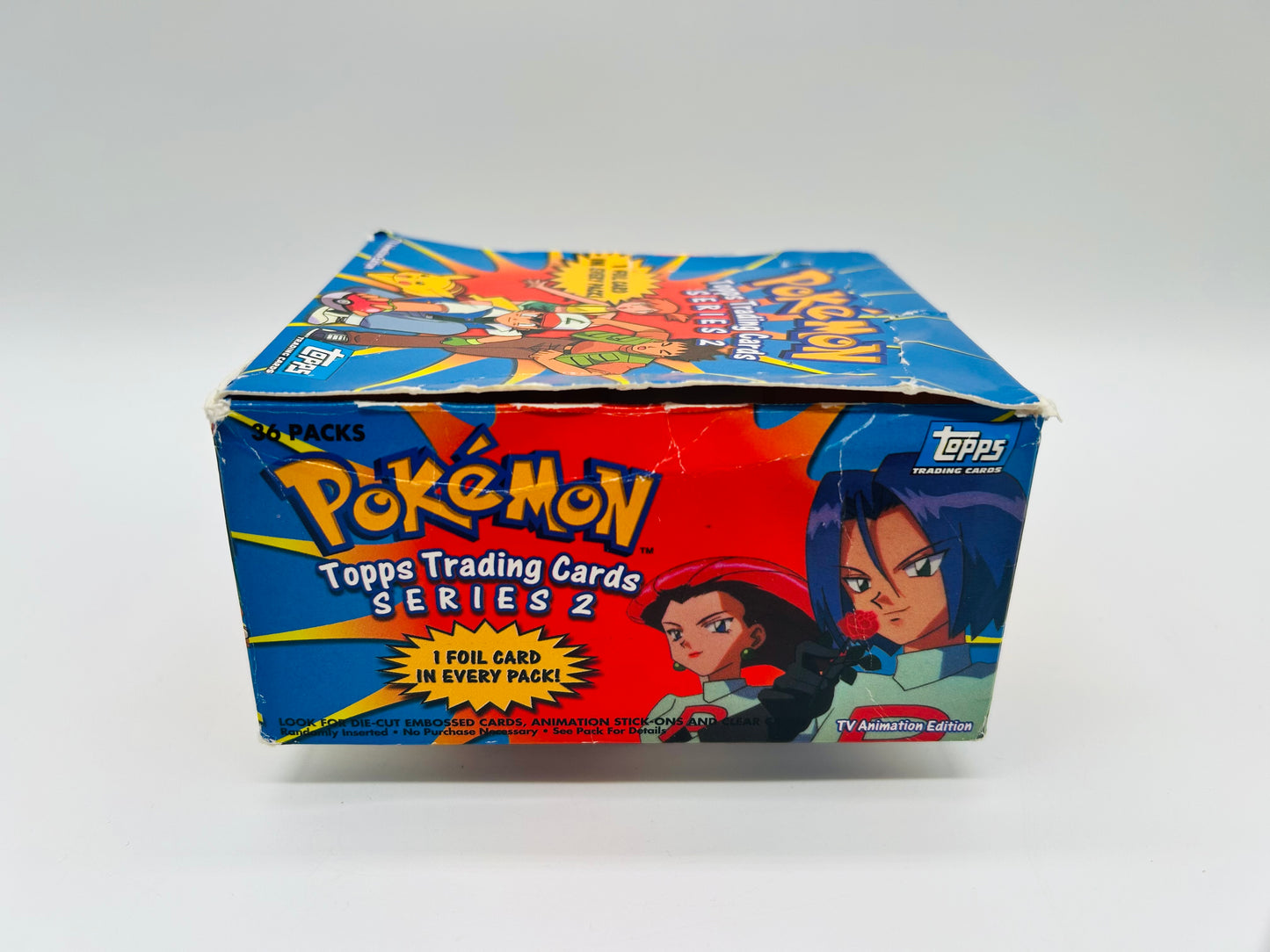 Pokémon TOPPS Trading Cards Series 2 [ENG] / [Leer] + Acryl-Case