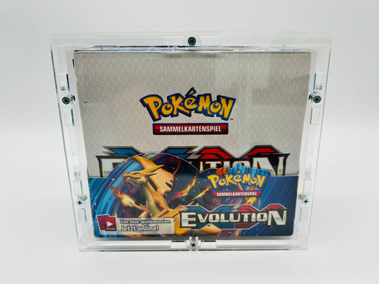 Pokémon XY Evolution Set/Display + Booster [DEU] / [Leer] + Acryl-Case