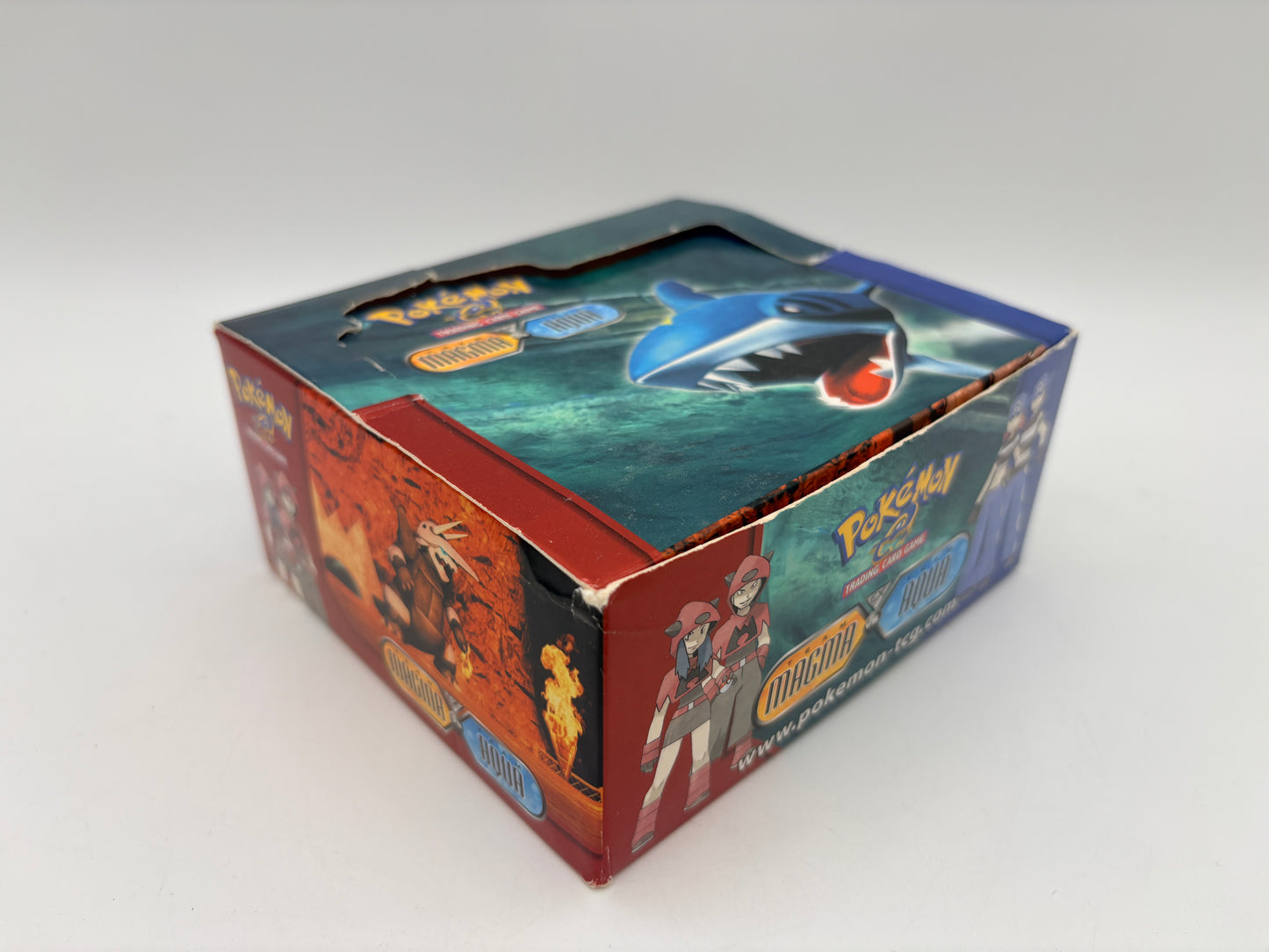 Pokémon EX Team Magma vs Team Aqua Set/Display [Englisch / Leer] + Acryl-Case