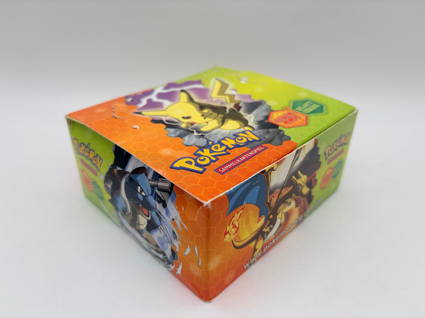 Pokémon EX Feuerrot & Blattgrün Set/Display [Deutsch / Leer] + Acryl-Case