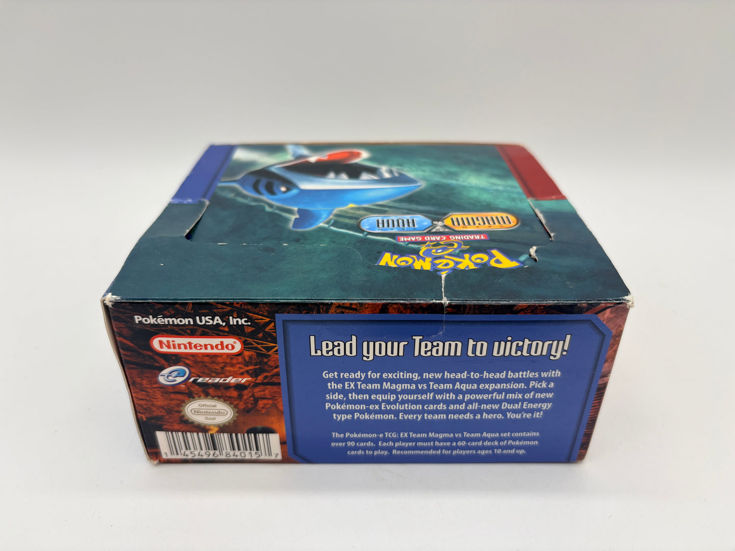 Pokémon EX Team Magma vs Team Aqua Set/Display [Englisch / Leer] + Acryl-Case