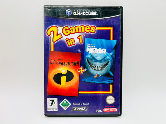 Die Unglaublichen & Findet Nemo - 2 Games in 1 [Gamecube]