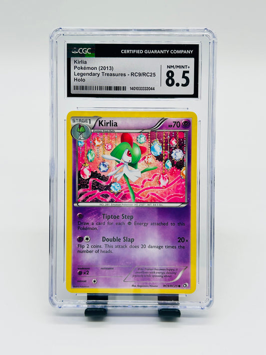 Pokémon Kirlia RC9/RC25 CGC 8,5 - Schwarz & Weiß Legendäre Schätze [ENG]