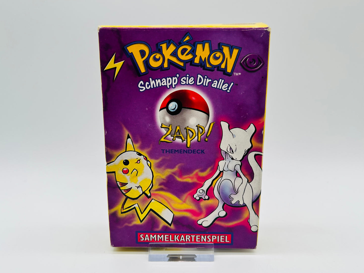 Pokémon Basis/Base Set Zapp! Themendeck [DEU] / [Leer]