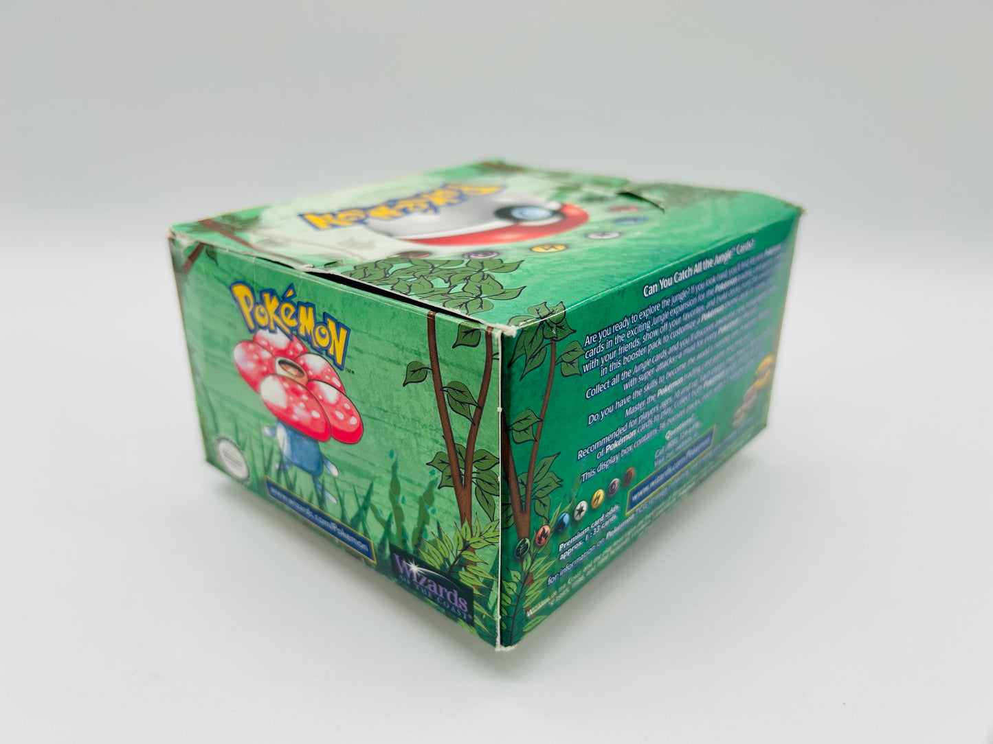 Pokémon Dschungel/Jungle Set/Display [ENG] / [Leer] + Acryl-Case