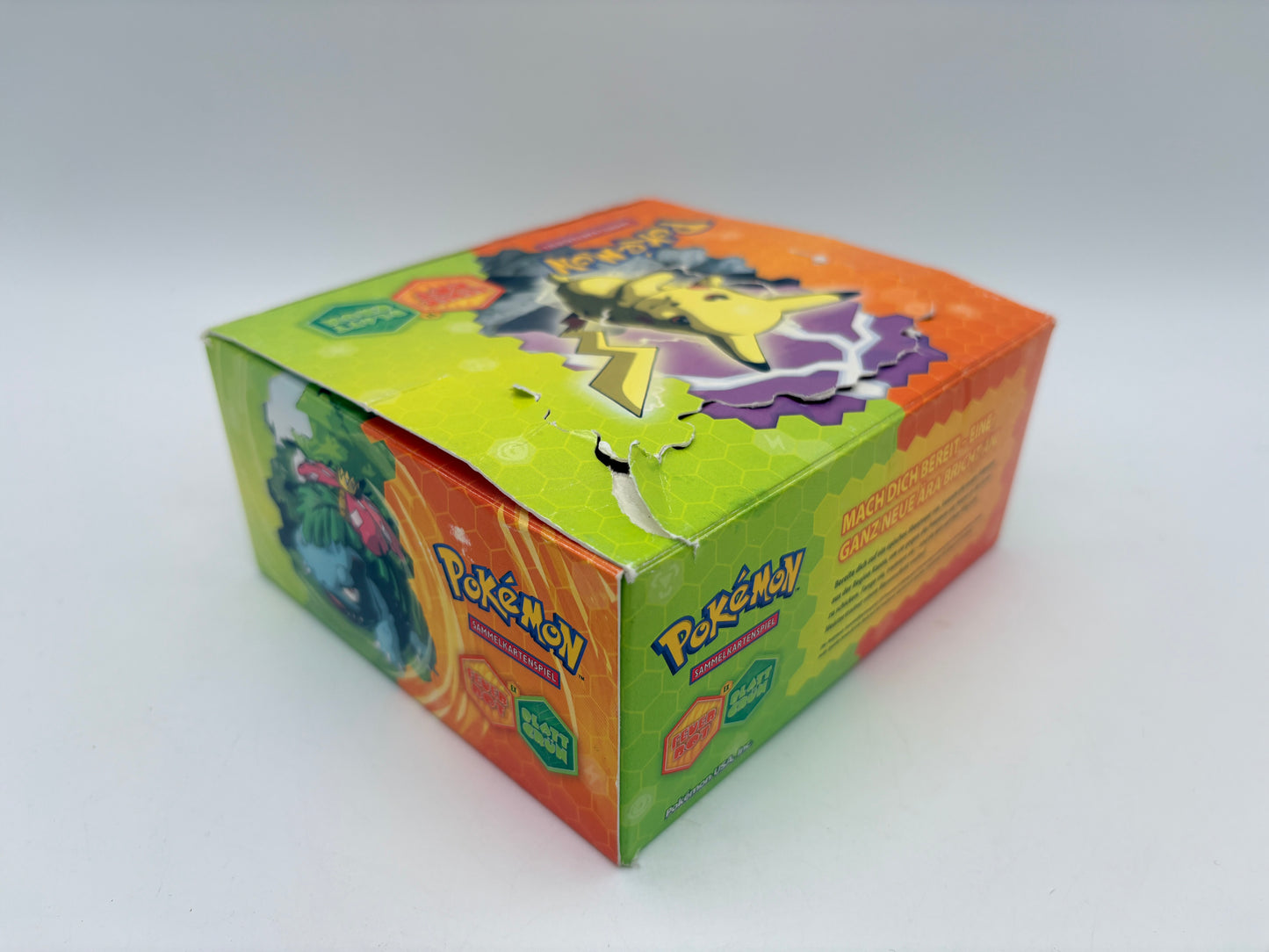 Pokémon EX Feuerrot & Blattgrün Set/Display [Deutsch / Leer] + Acryl-Case
