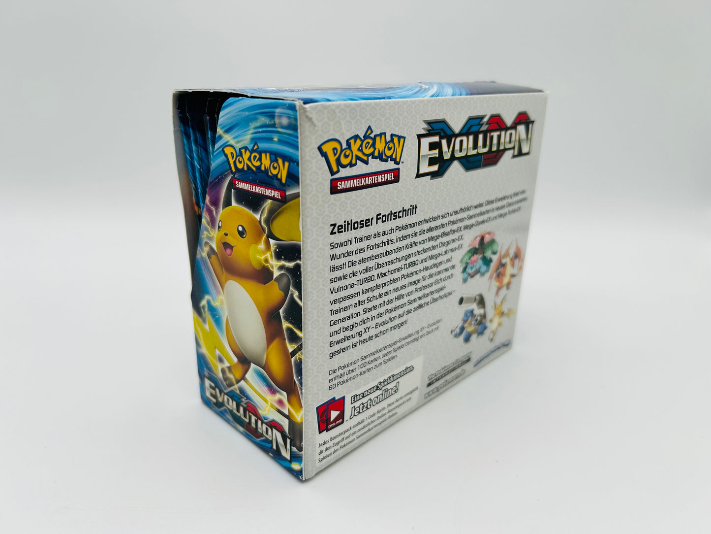 Pokémon XY Evolution Set/Display + Booster [DEU] / [Leer] + Acryl-Case