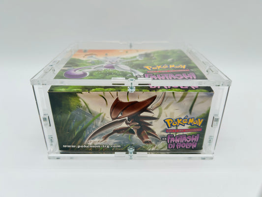 Pokémon EX Holon Phantoms Display [Italienisch / Leer] + Acryl-Case