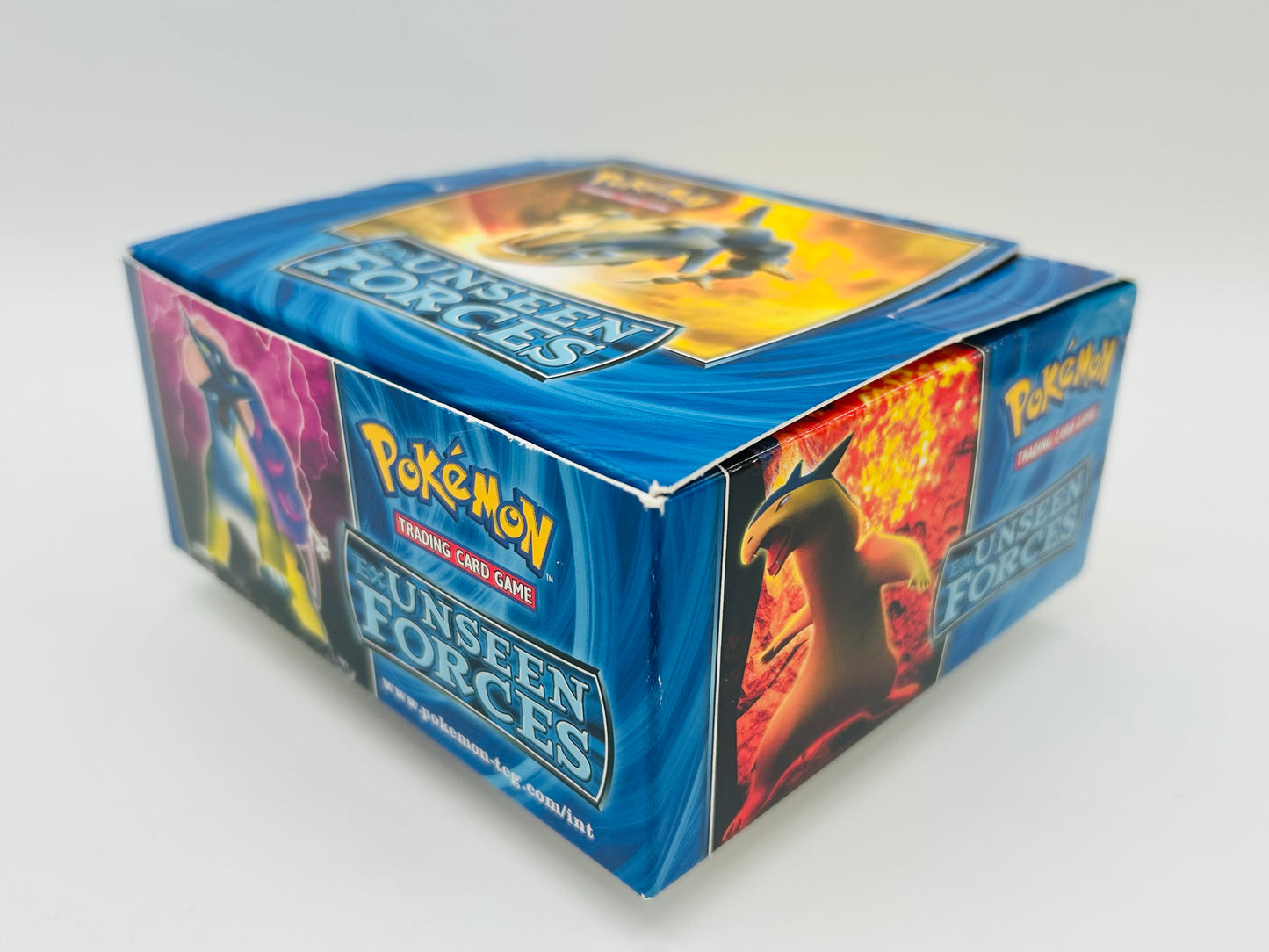 Pokémon EX Verborgene Mächte/Unseen Forces Display [ENG] / [Leer] + Acryl-Case