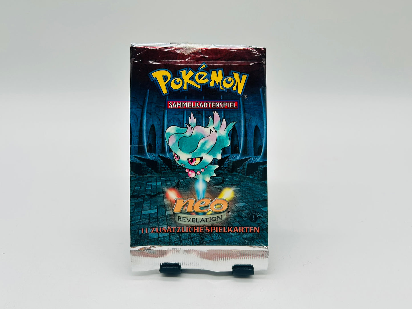 Pokémon Neo Revelation 1. Edition Booster Traunfugil Artwork [Deutsch / Leer]