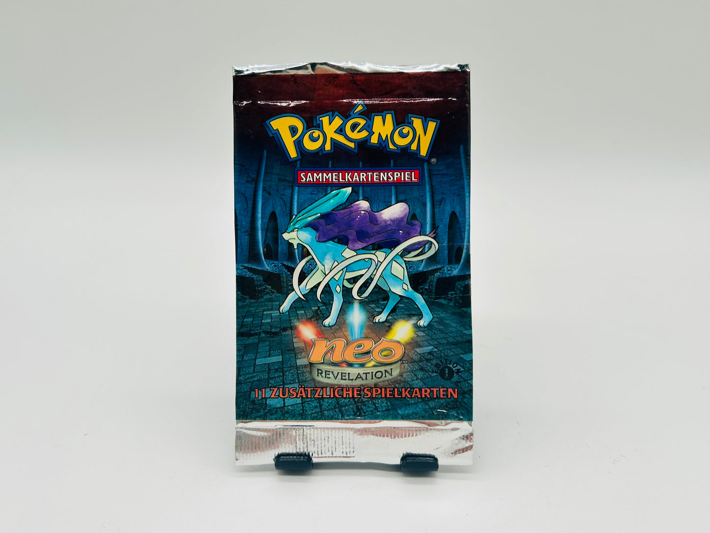 Pokémon Neo Revelation 1. Edition Booster Suicune Artwork [Deutsch / Leer]