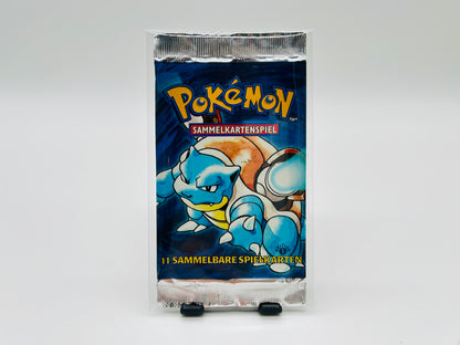 Pokémon Basis/Base Set 1. Edition Fullset 3 Booster Alle Artworks [Deutsch / Leer]