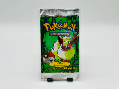 Pokémon Dschungel/Jungle 1. Edition Booster Flamara Artwork [Deutsch / Leer]