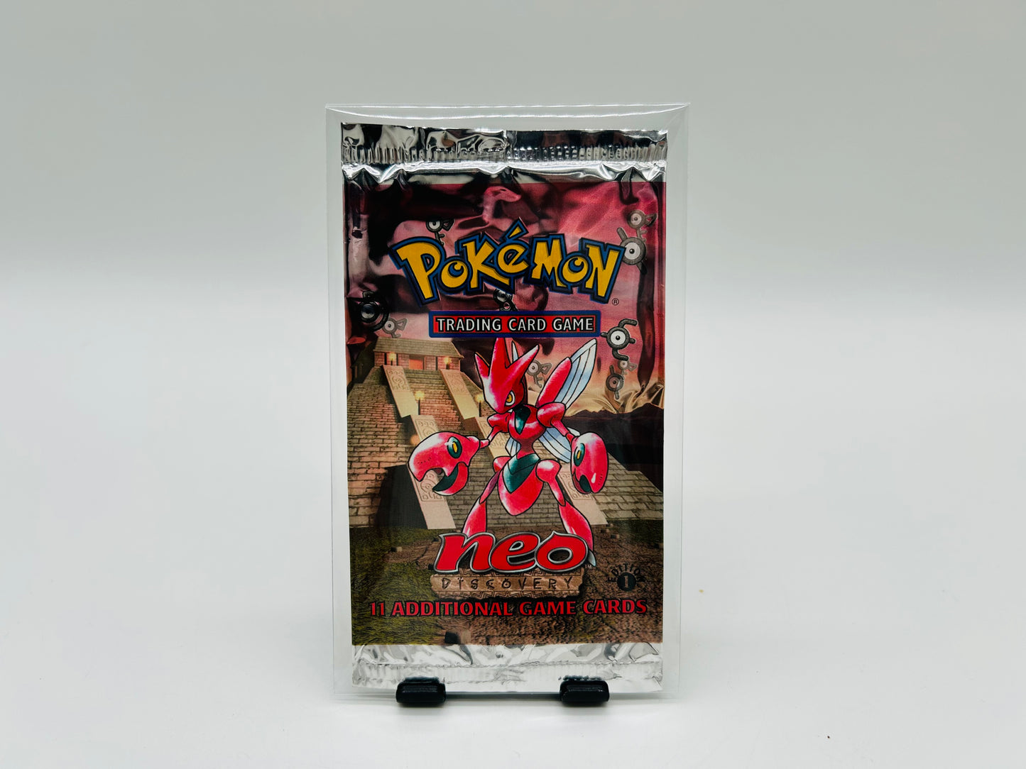 Pokémon Neo Discovery 1. Edition Booster Scherox [Englisch / Leer]