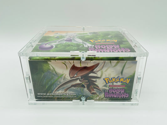 Pokémon EX Holon Phantoms Set/Display [DEU] / [Leer] + Acryl-Case