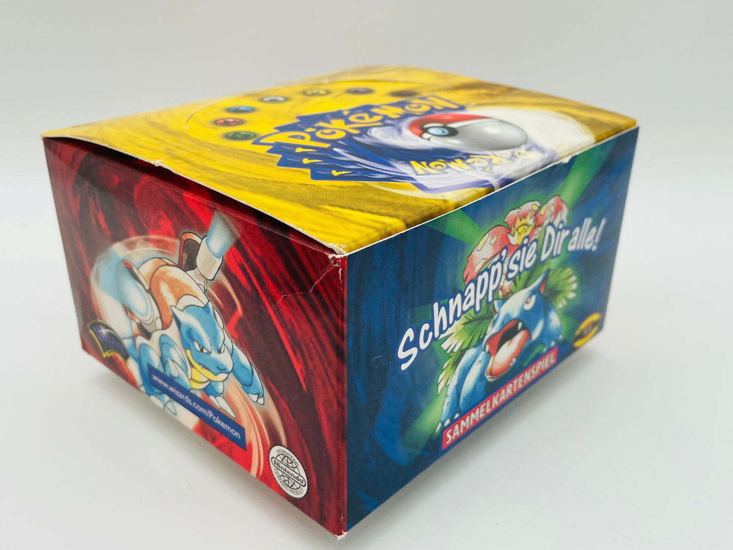 Pokémon Basis/Base Set Display [DEU] / [Leer] + Acryl-Case