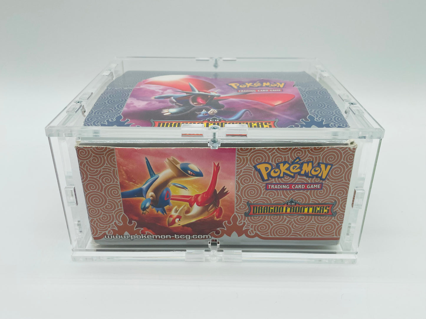 Pokémon EX Dragon Frontiers Set/Display [ENG] / [Leer] + Acryl-Case