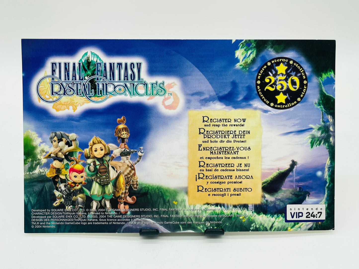 Final Fantasy Crystal Chronicles VIP-Code [Gamecube]