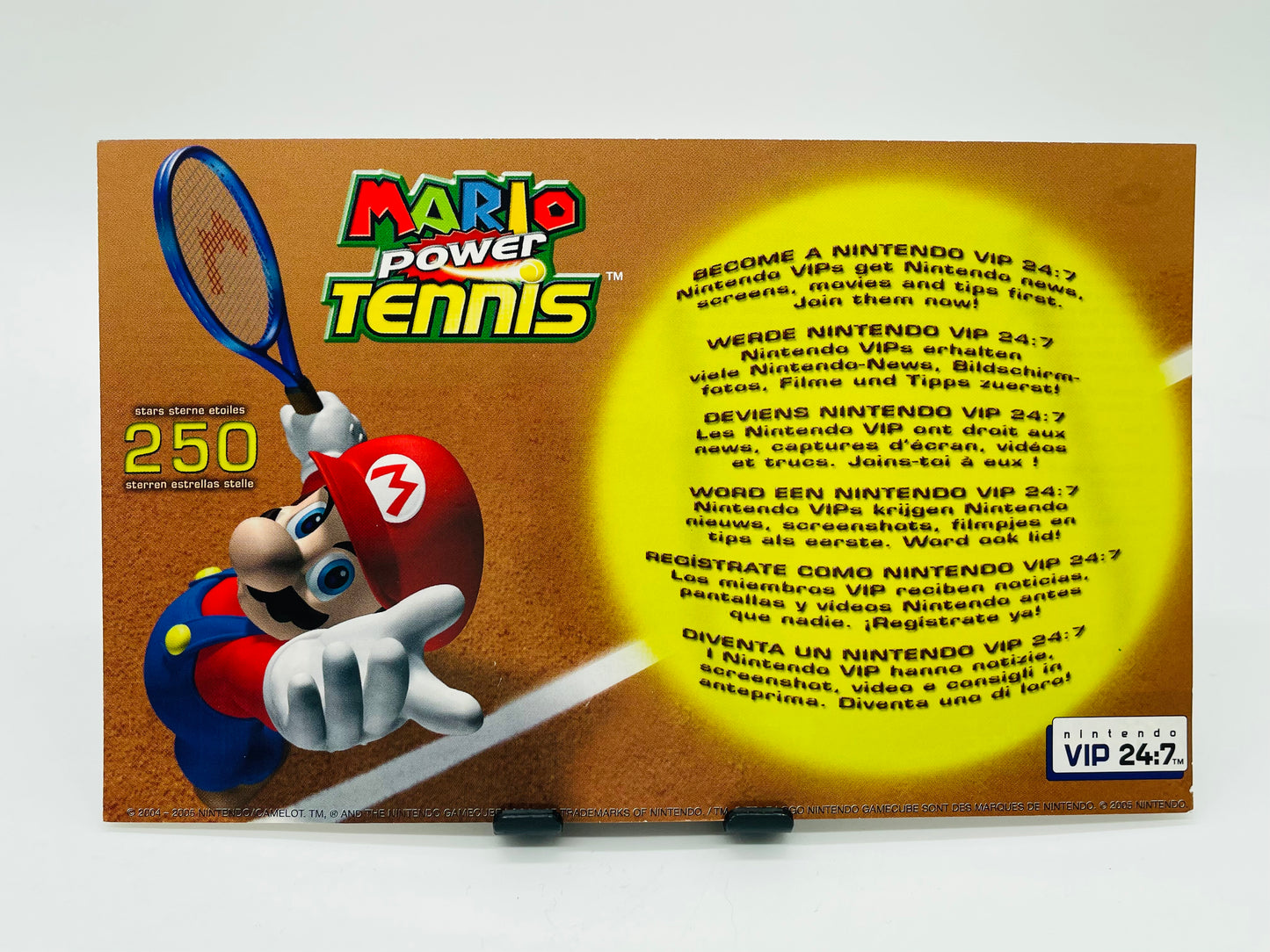 Mario Power Tennis VIP-Code [Gamecube]