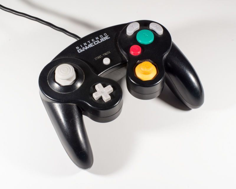 Gamecube Controller Schwarz in OVP