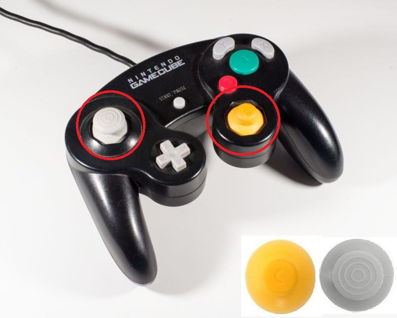 Gamecube Controller Ersatz-Sticks