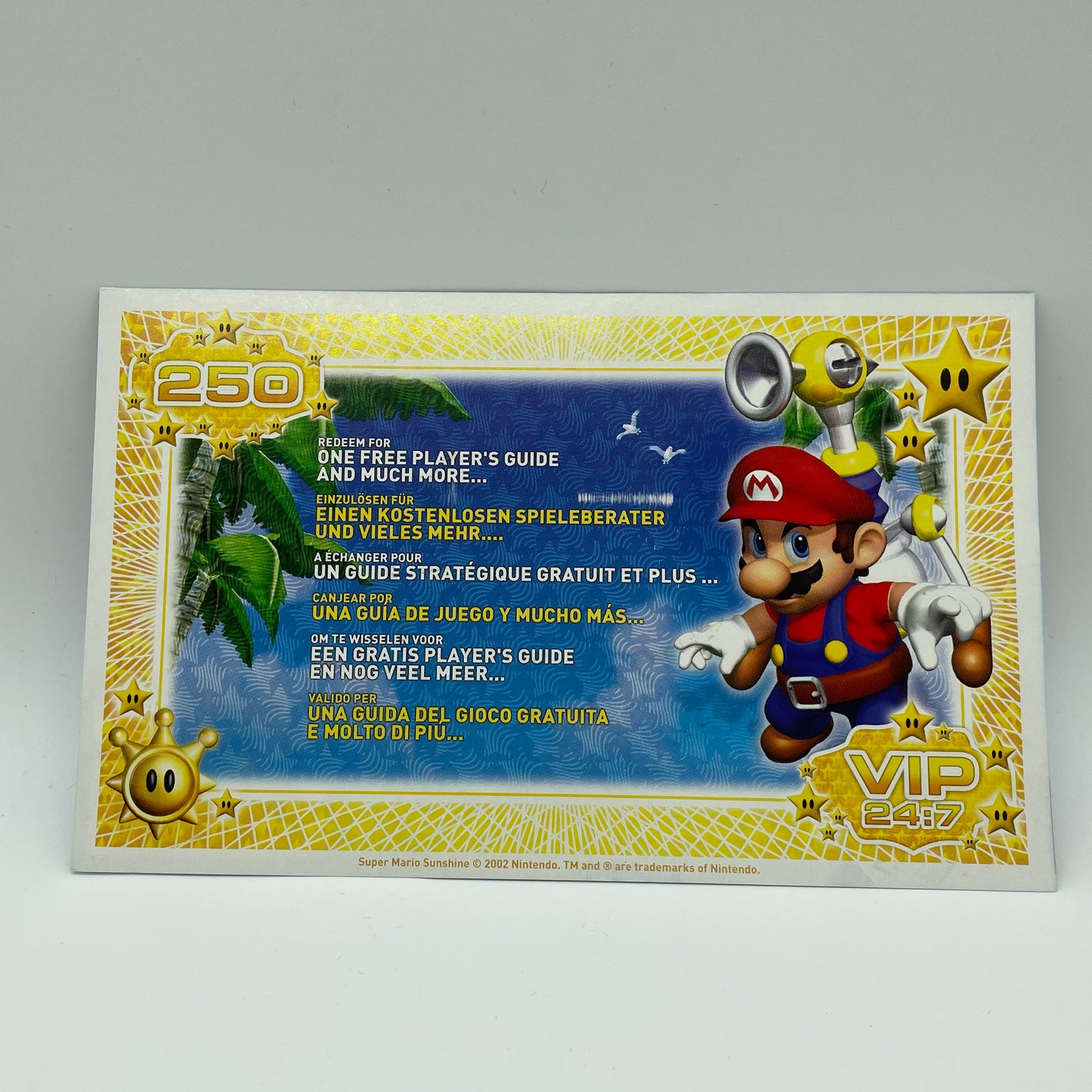 Super Mario Sunshine Pak CIB [Gamecube]