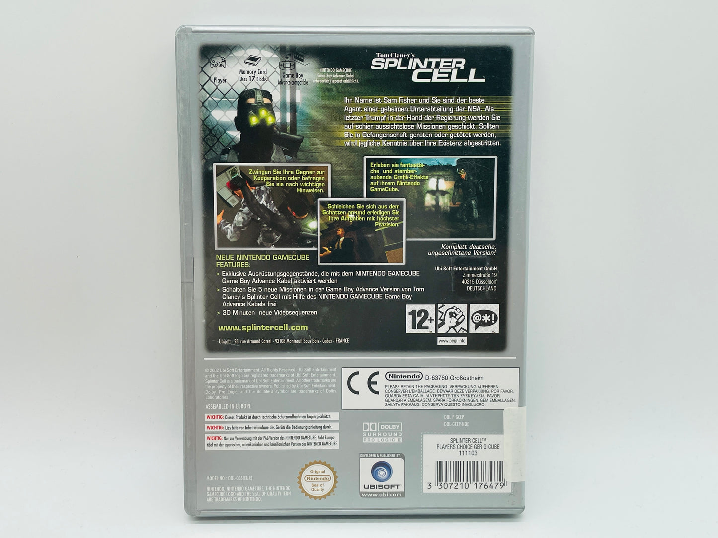 Tom Clancy’s Splinter Cell [Gamecube]