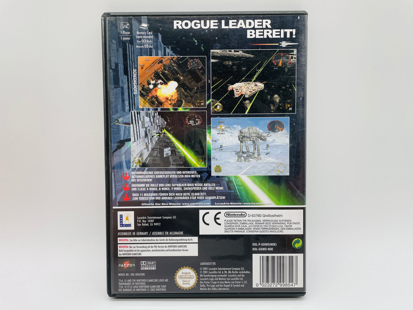 Star Wars Rogue Leader Rogue Squadron II [GCN]