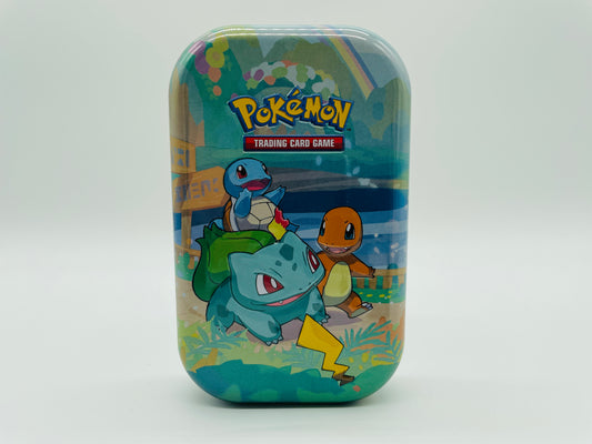 Pokémon Bisasam/Schiggy/Glumanda Mini Tin Box (Leer) - Celebrations / 25. Anniversary