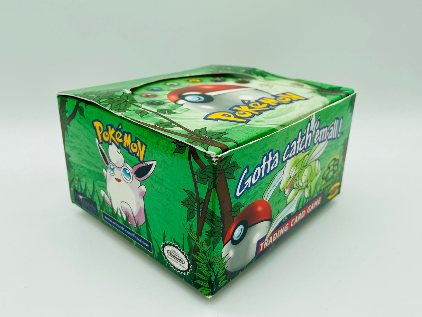 Pokémon Dschungel/Jungle Set/Display [ENG] / [Leer] + Acryl-Case