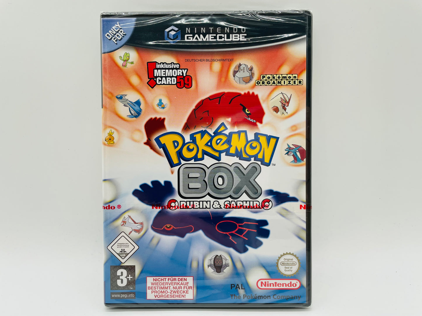 Pokémon Box Rubin & Saphir Sealed/PAL/Deutsch [Gamecube]