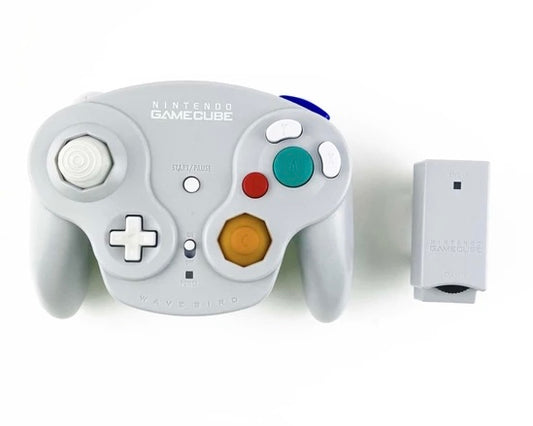 Gamecube Controller Wavebird Grau