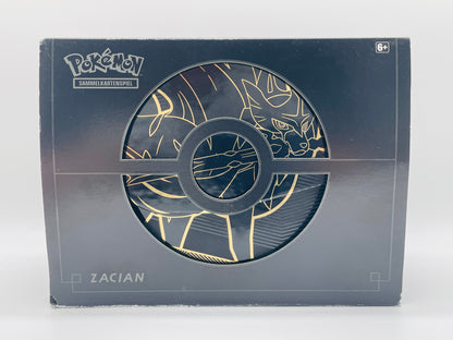 Pokémon Zacian Top-Trainer-Box Plus [DEU] / [Leer]