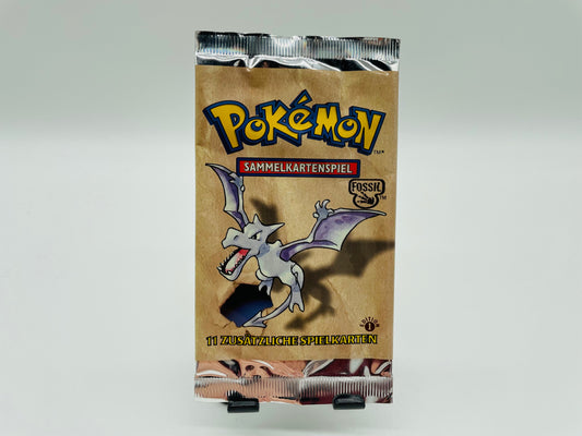 Pokémon Fossil 1. Edition Booster Aerodactyl [DEU] / [Leer]